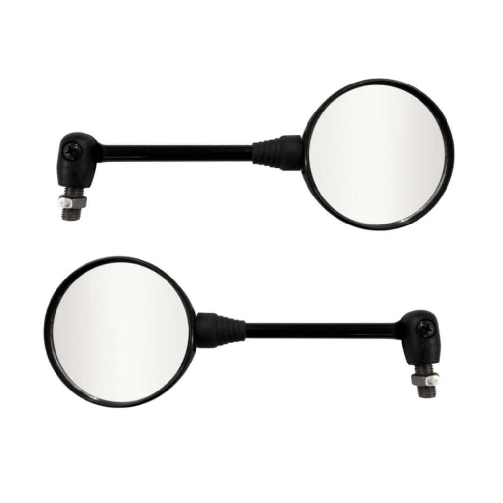 Retrovisor Moto Redondo Articulado Mini Bolinha Para Moto Yamaha