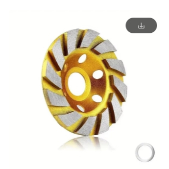 Disco moedura concreto  diamante do turbocompressor, rodas resistentes do moedor de ângulo