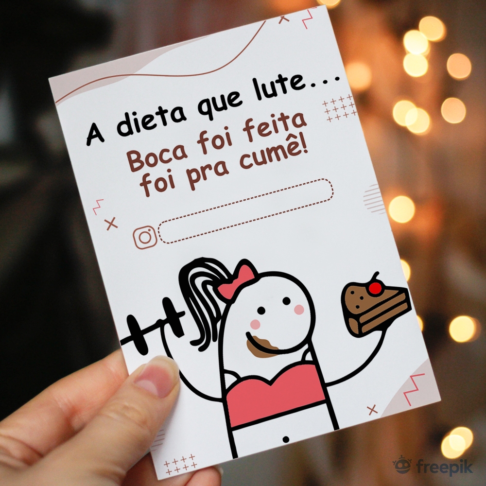 20,40 Cartões Agradecimento Para Negócios Meme Bento A Dieta Que Lute Boca Foi Feita Pra Cumê