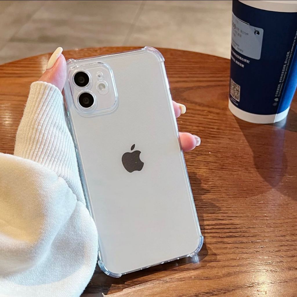 Capinha Capa Tpu Anti Impacto Transparente Para IPhone 7 8 XS XR 11 12 13 14 15 16 PLUS/PRO/PROMAX em Oferta na Shopee