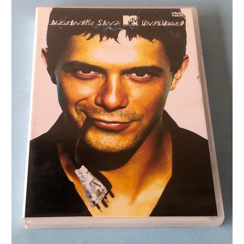 dvd original Alejandro Sanz - M.t.v. Unplugged