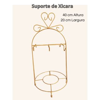SUPORTE DE XICARA_LUXO em Oferta na Shopee