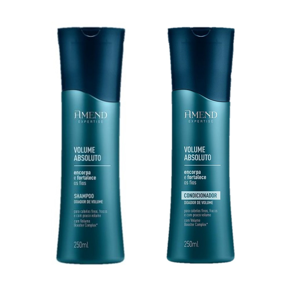 Amend KIT Volume Absoluto Shampoo 250ml e Condicionador 250ml