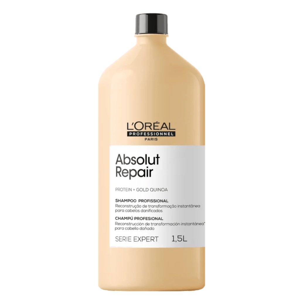 Shampoo Absolut Repair Expert Gold Quinoa 1500ml - L'oreal em Oferta na Shopee
