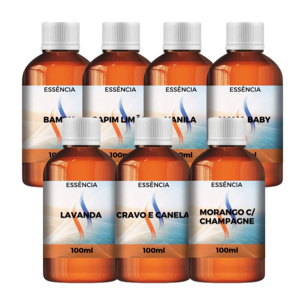 Essência Premium de 100ml para Velas Aromáticas e Difusores