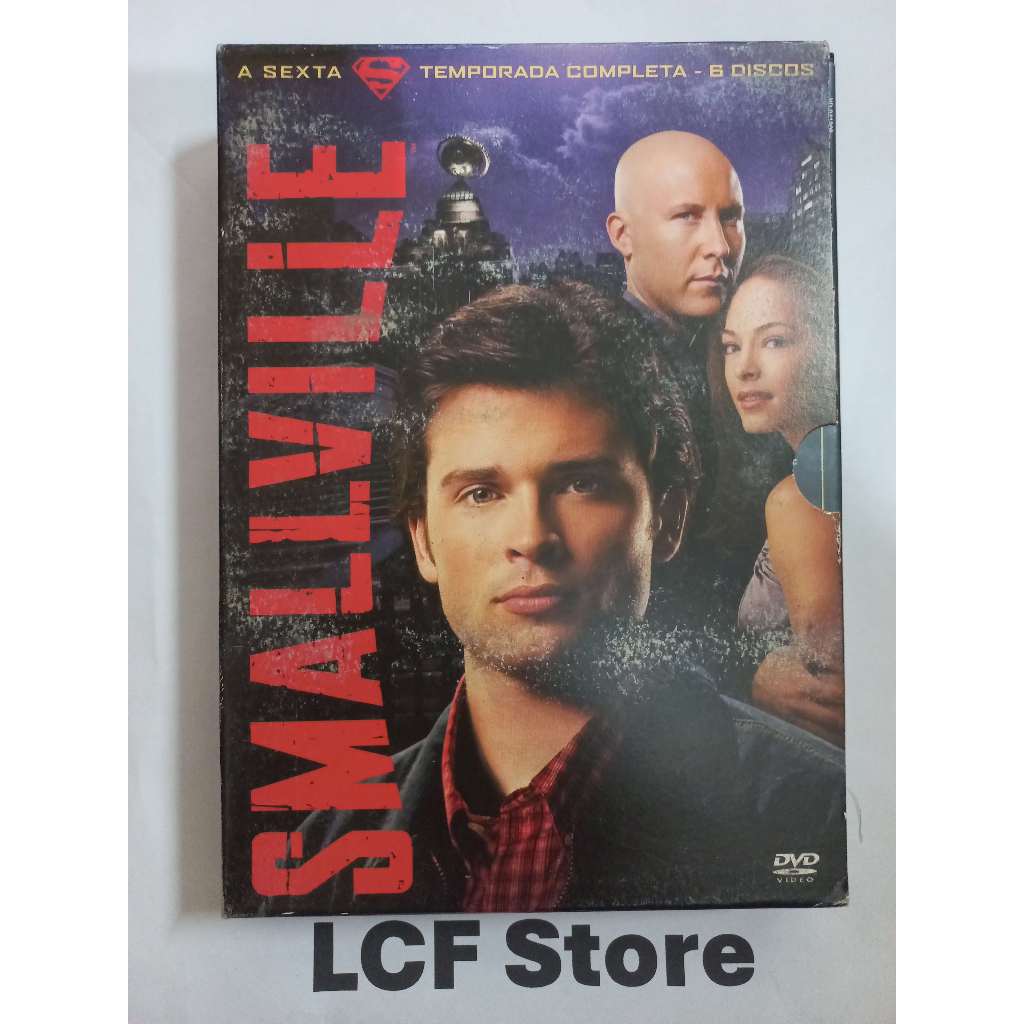 DVD Smallville - 6ª Temporada Completa - 6 Discos - Original