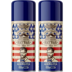 2 Aromatizante Spray Natuar Men America Spray 200ml Centralsul