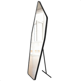 Espelho Corpo Inteiro Orgânico Moai 150x50cm C/ Suporte De Chão em Oferta na Shopee