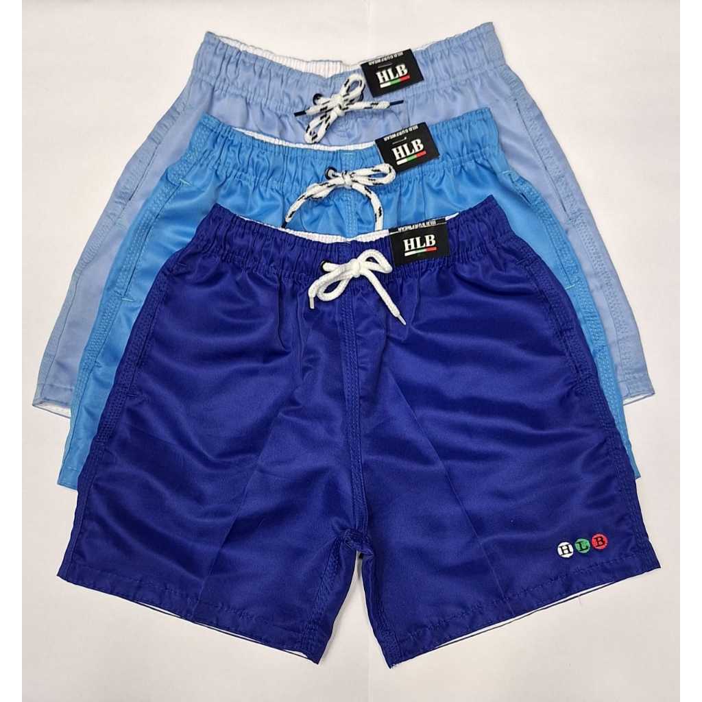 KIT 02 Bermuda Infantil Menino Tactel Verao Esporte Futebol 2 ao 16 anos-LISA