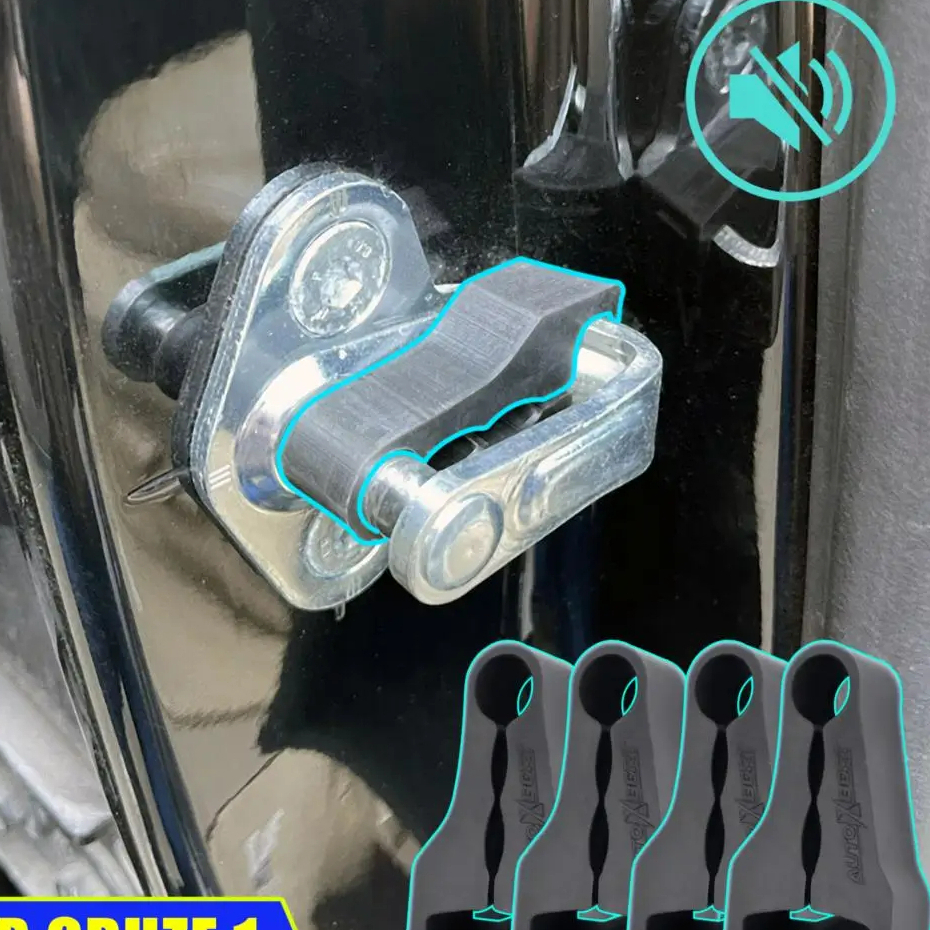 Amortecedor Fechadura Borracha  Protetor Porta Carro Batente Anti Impacto anti-colisao Veicular vedação Acessório