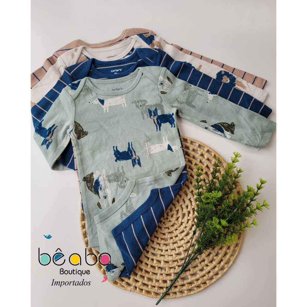 Body Manga Longa Carters: Onde Comprar | BuscaProdutos