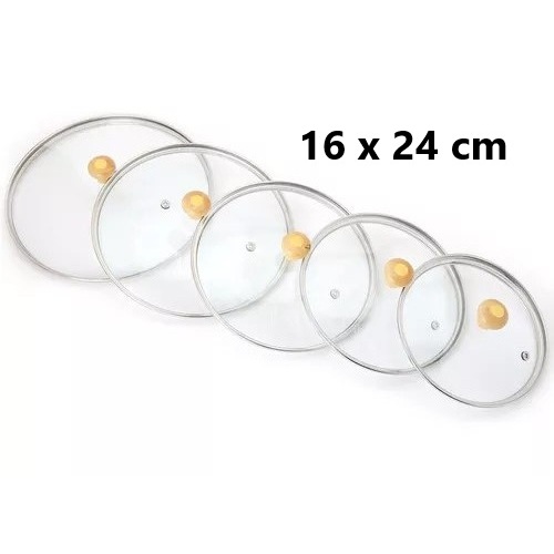 Jogo Kit ou Avulsa Tampas De Vidro Temperado Com Puxador Em Madeira 26x30, 14x22 x 16x24