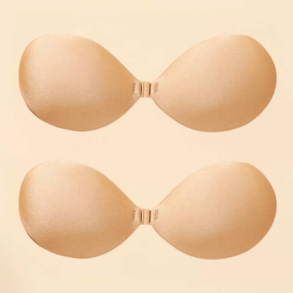 Kit 2 Sutiãs adesivo sem alça push up auto colante em Oferta na Shopee
