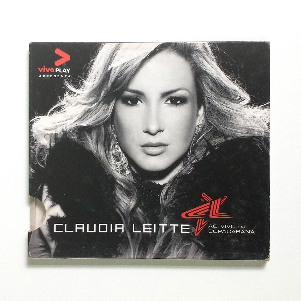 CD MUSICPAC Claudia Leitte - Ao Vivo Em Copacabana (2008) axé