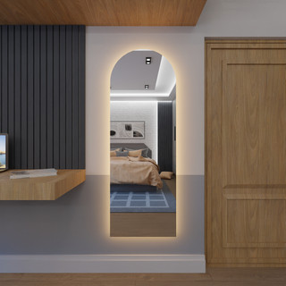 Espelho Corpo Inteiro Janela Com Led 170cm x 70cm E13 Lapidado Lançamento Quarto Sala Grande Moderno Luxo em Oferta na Shopee