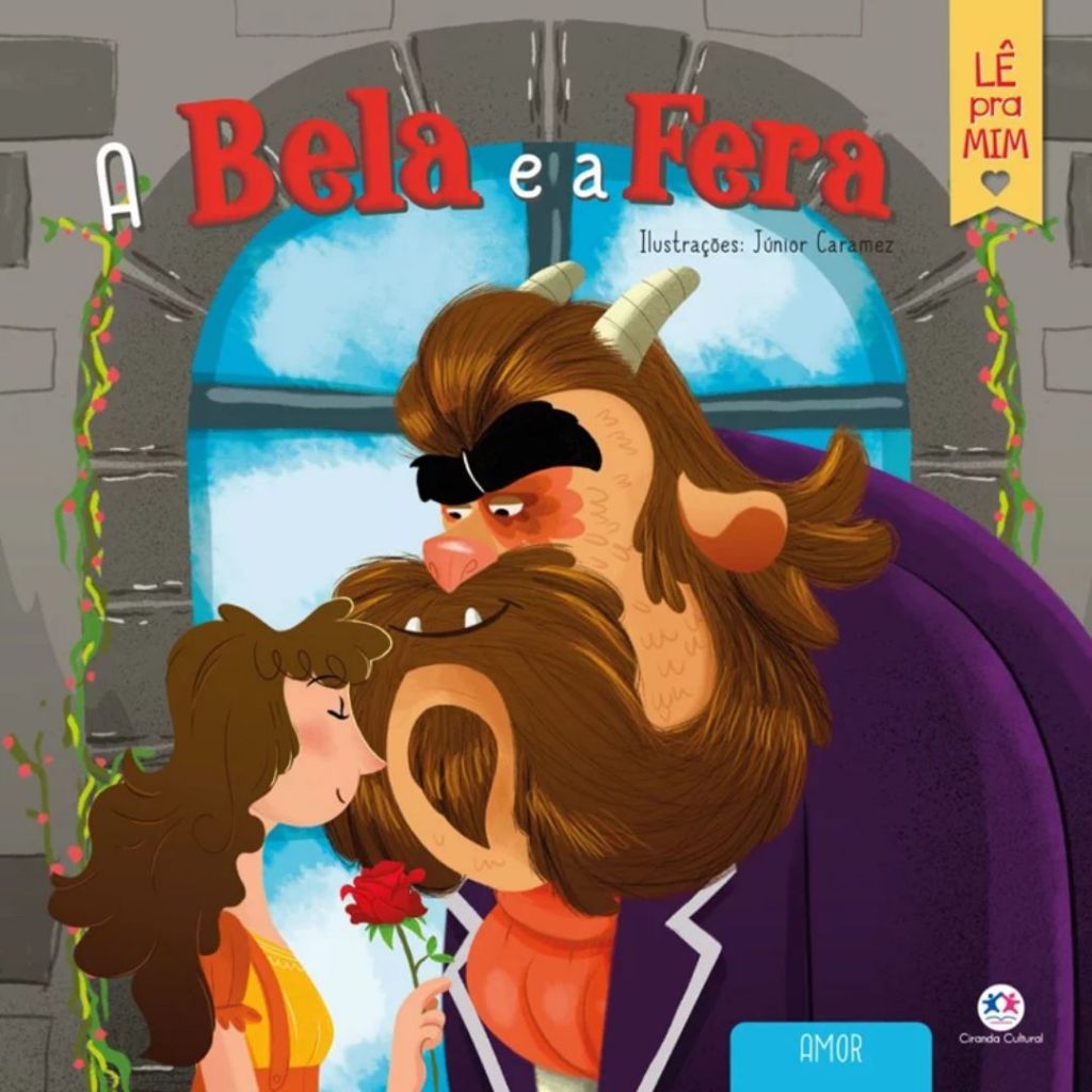 A Bela e a Fera Livro Infantil