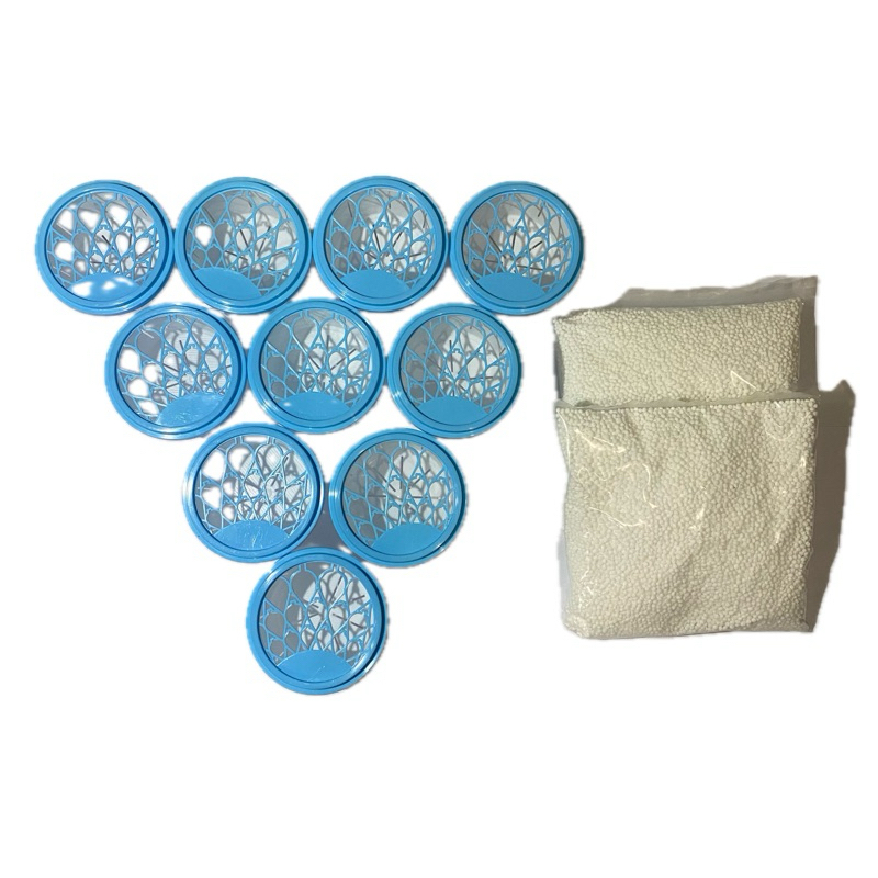 Cloreto De Cálcio Antimofo Puro 2kg + 10 Potes P/ 130g em Oferta na Shopee