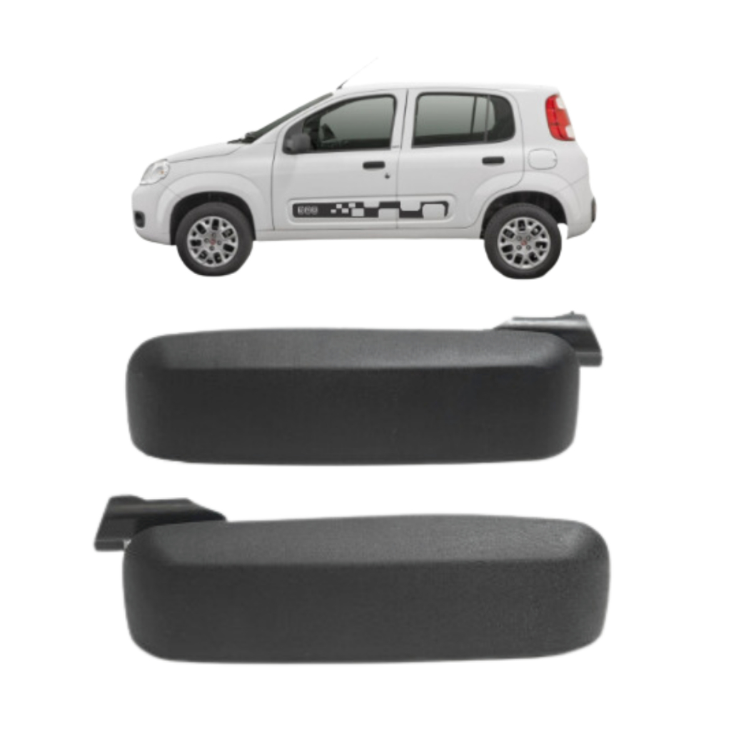 Par Maçaneta Gatilho Puxador Externo Porta Uno G2 Vivace Way 2010 2011 2012 2013 2014 2015 2016 2017 2018 em Oferta na Shopee