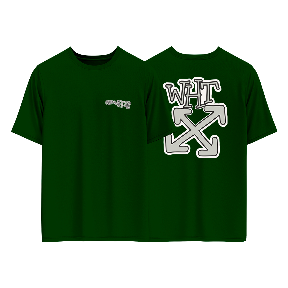 Camiseta Streetwear Unissex Off White The Logo Arrow Estampada Camiseta 100% Algodão - Hyppe Outfit