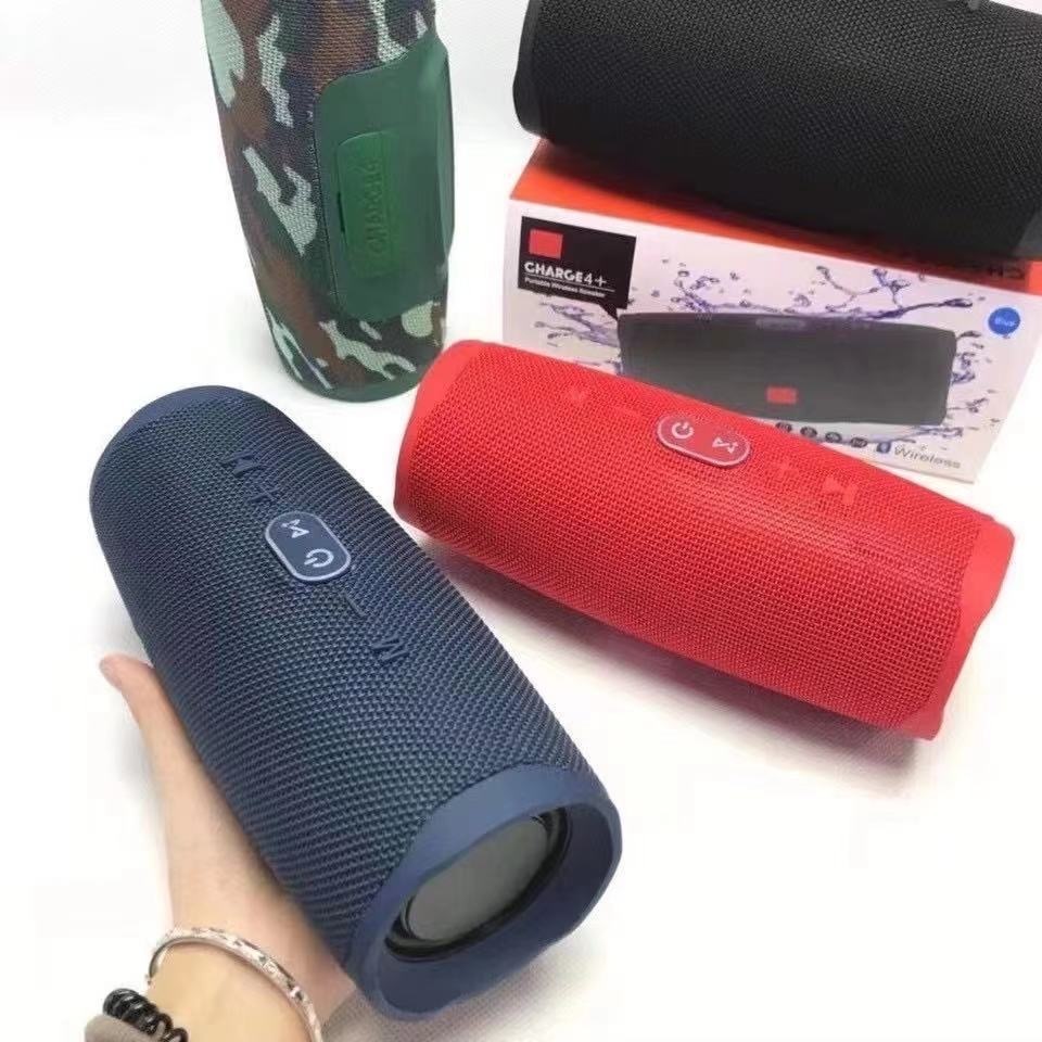 Caixinha de Som Portátil Sem Fio Wireless Bluetooth MP3 Cartão SD Rádio FM PenDrive CHARGE 3 C6