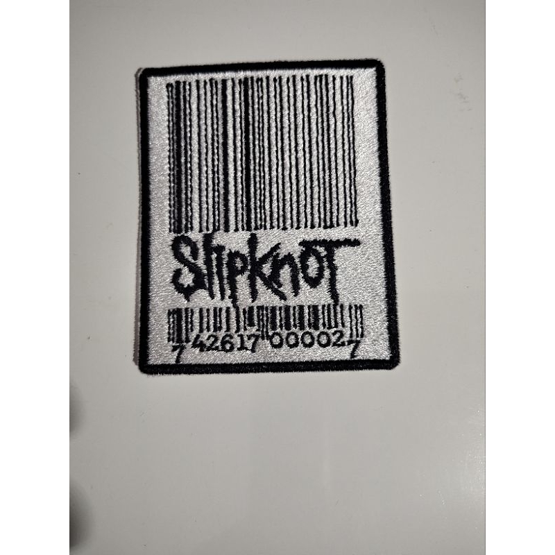 PATCH BORDADO TERMO COLANTE-BANDA-ROCK-METAL-SLIPKNOT 3