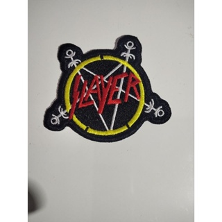 PATCH BORDADO TERMOCOLANTE-BANDA-ROCK-METAL-SLAYER em Oferta na Shopee