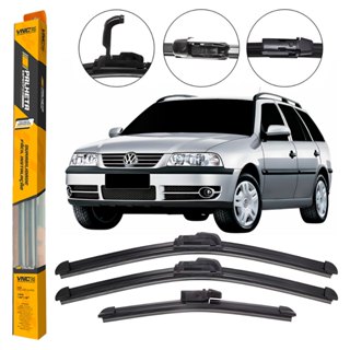 Kit de 3 Palhetas para Limpador de Parabrisa Dianteiro + traseiro para Vw Parati G3 2003 2004 2005 2006 2007 2008 2009 2 em Oferta na Shopee