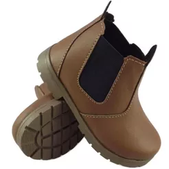 Bota Botina Botinha Infantil Jequinha Menino Masculina Festa Junina Rodeio Country Sítio 23 AO 32