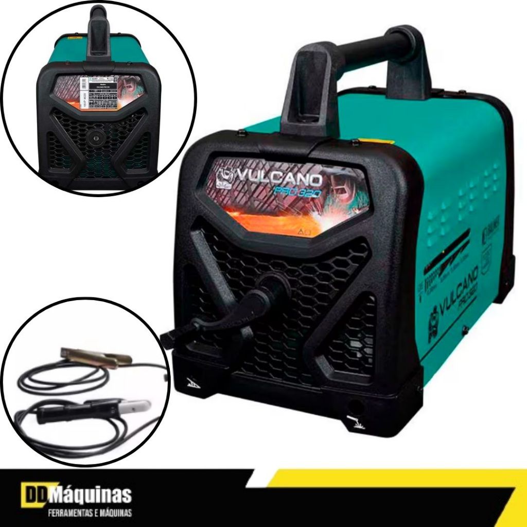Máquina de Solda Transformadora 250A 10,4KVA 110/220V Vulcano Pro - BALMER
