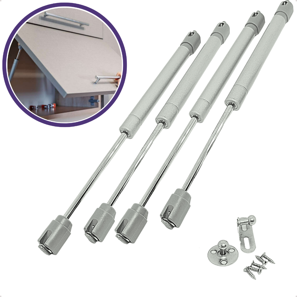 Kit 04 Pistão Amortecedor Armário de Cozinha Abre Para Cima em Oferta na Shopee