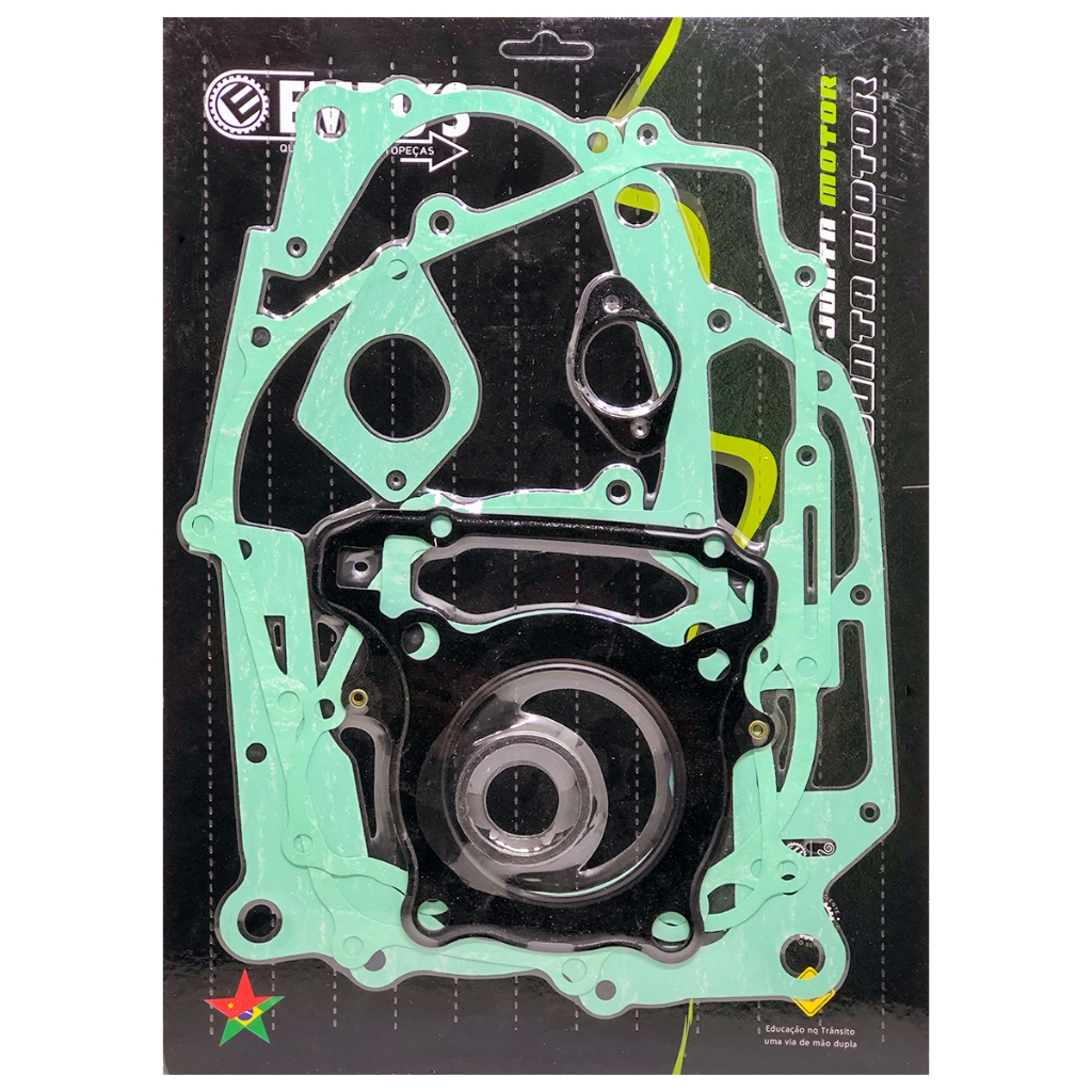 Jogo De Juntas Do Motor Cbx 250 Twister 2002 A 2008 - Xr 250 Tornado 2002 A 2008