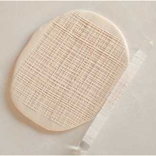 Rolinho listras, linho, tecido, acabamento, para pasta americana, doces, argila. biscuit (SEM O MOLDE) em Oferta na Shopee