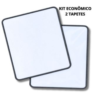 Kit 2 Tapetes Higiênico Lavável Super Absorção 200 Lavagens