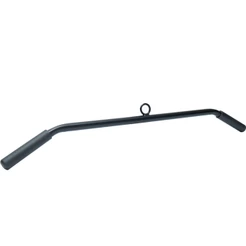 Barra Puxador Pulley Fixo 97cm Com Pegada Emborrachada Para Treino Musculação Costas Academia