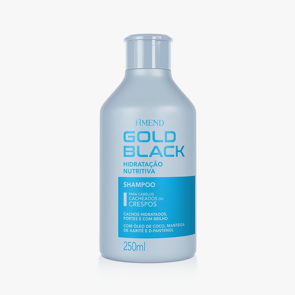 Amend Gold Black Hidratação Nutritiva Shampoo de 250ml