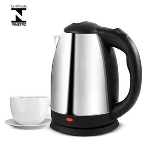 Chaleira Elétrica Térmica Bule Com Tampa Inox 1,8L