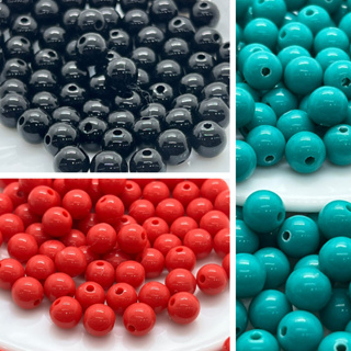 Miçangas Bolas Leitosas 8mm 500 gramas ENTREMEIO em Oferta na Shopee