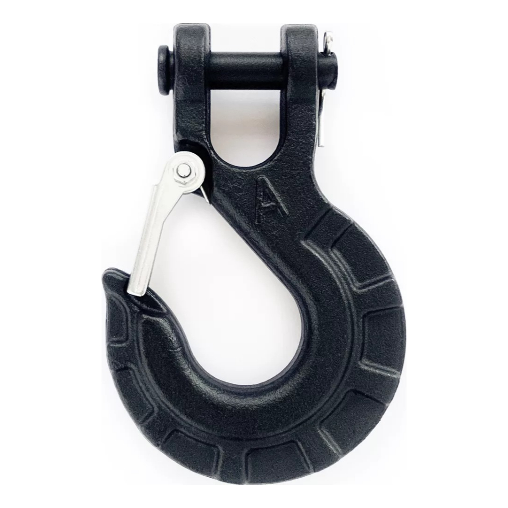 Gancho De Aço 3/8 P Cabo De Kevlar Aço C Trava Uso Off Road
