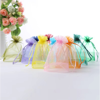 Kit 10/20/30/40 Saquinhos Saco Organza 13 x18cm Lembrancinha Natal Jóia Festa Casamento em Oferta na Shopee