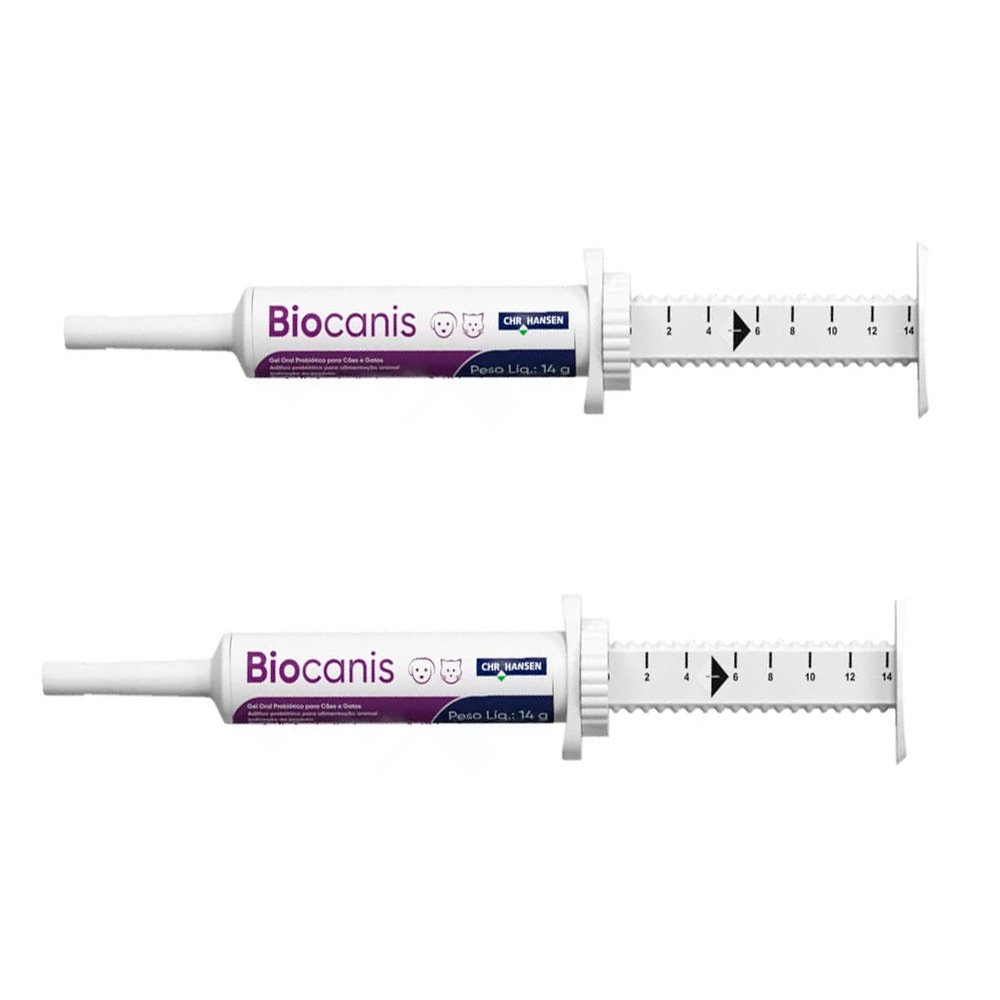 Kit 2un. Suplemento Bioregulador Ourofino Biocanis 14g