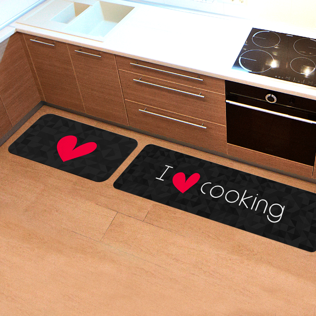 Tapete Cozinha Jogo 2 pçs Moderno - Trilho/Passadeira + tapete-Direto de Fábrica-Melhor Preço Shopee em Oferta na Shopee