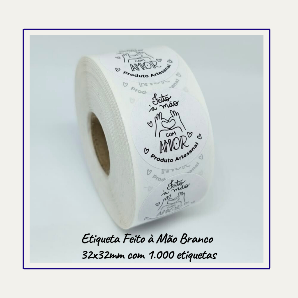 Adesivos Artesanais Branco: Onde Comprar | BuscaProdutos