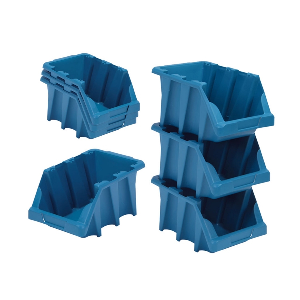 Kit com 12 Gaveta de Plastico Organizadora Empilhavel N3 Presto - Home & Living