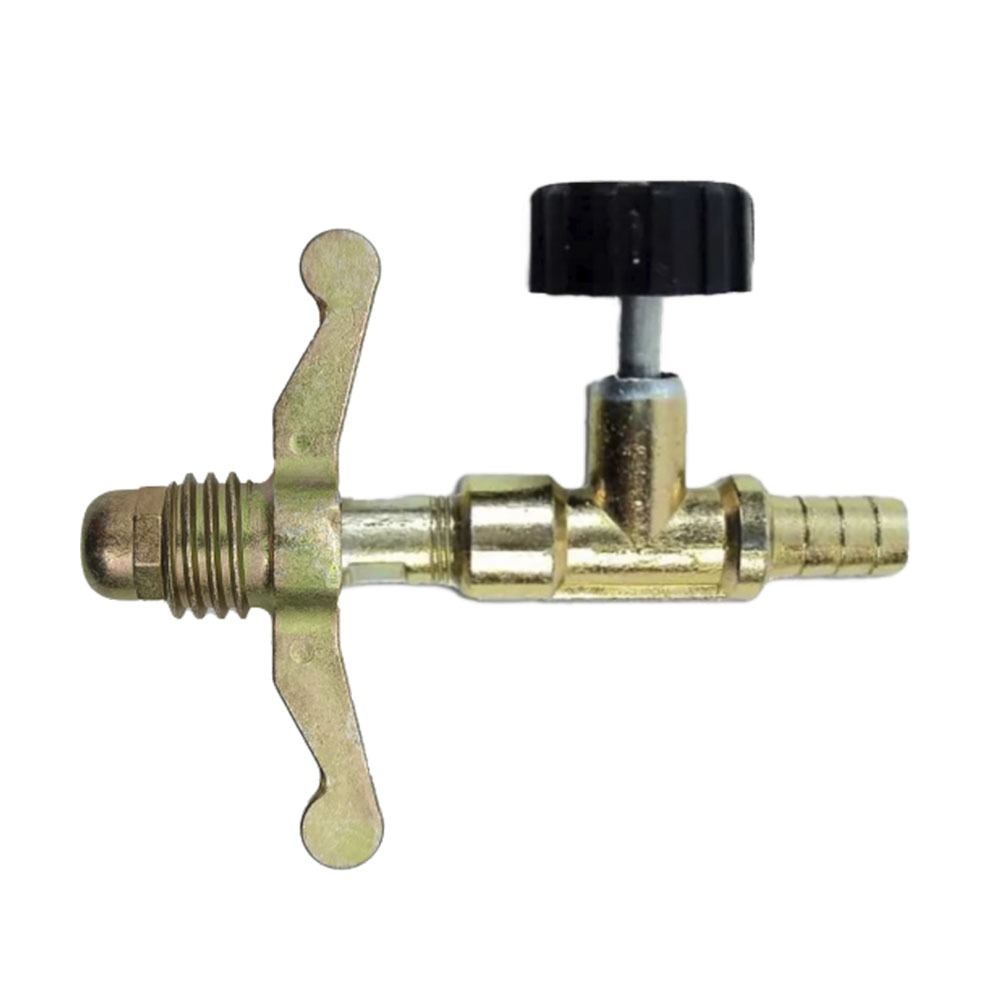 Registro De Gás Regulador Alta Pressão Rosca Grossa X 3/8 em Oferta na Shopee