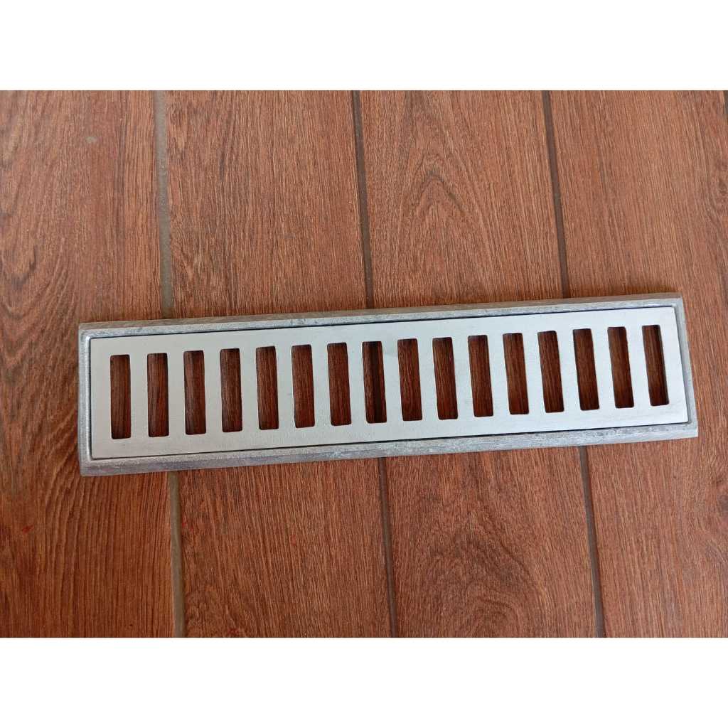 kiti ralo linear 10x40cm em aluminio duas peças formando 10x80cm