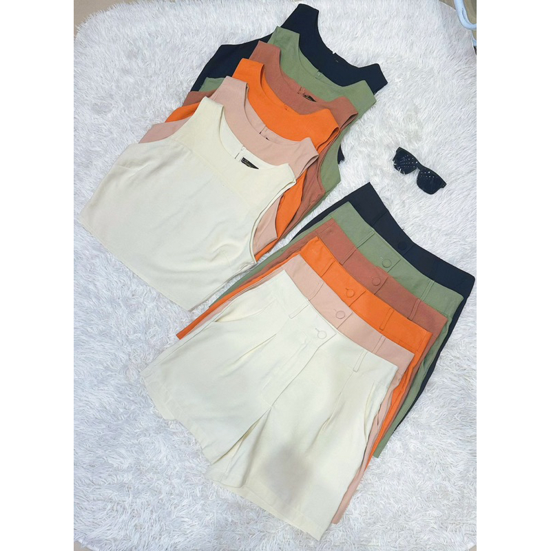 conjunto shorts em Oferta na Shopee