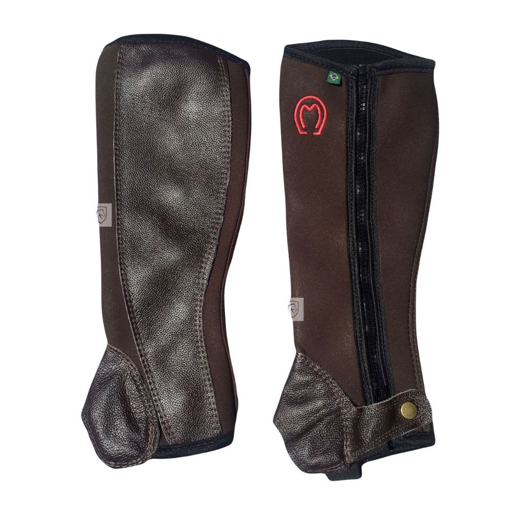 Perneira Mangalarga De Neoprene Montaria Country Proteção Luxo em Oferta na Shopee