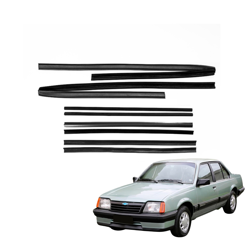 Jogo Canaleta E Pestana Chevrolet Monza 2 Portas (todos)
