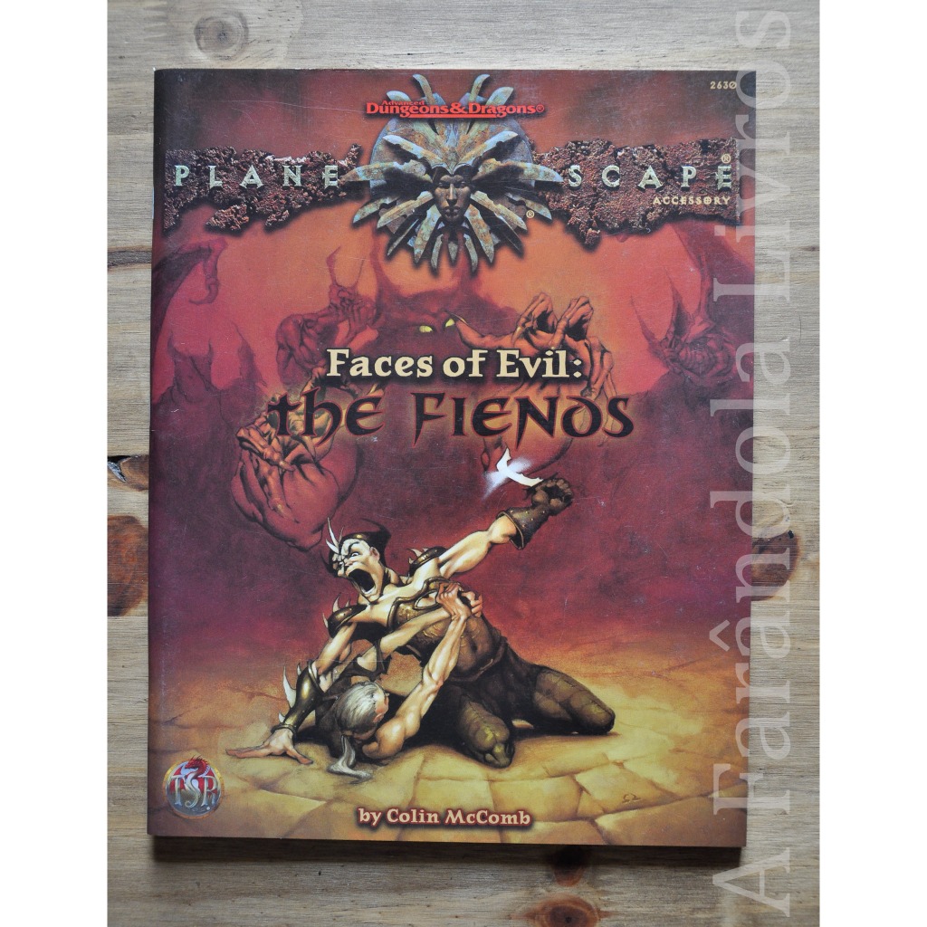 Advanced Dungeons & Dragons Plane Scape Accessory Faces of Evil: The Fiends