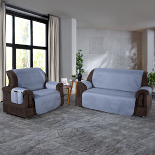 Kit de Protetores de Sofa 02 e 03 Lugares Matelado Otimo Para Pet em Oferta na Shopee